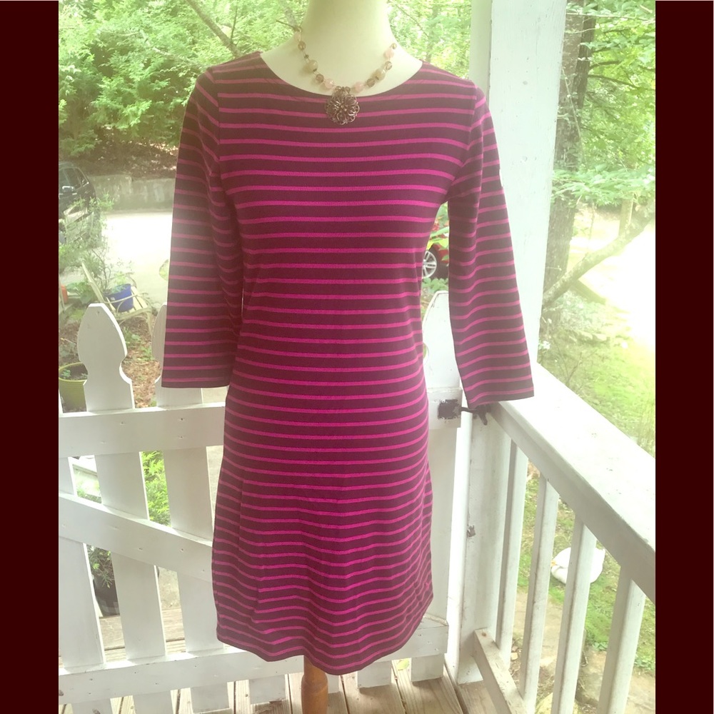 Joules Striped Dress 6 FREE SHIP